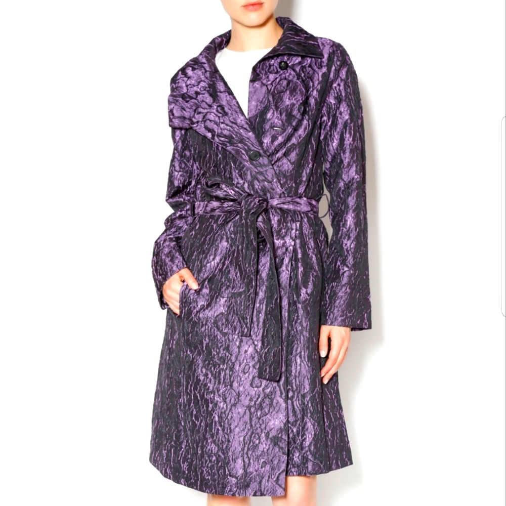 Purple Passion Tie Waist Jacket